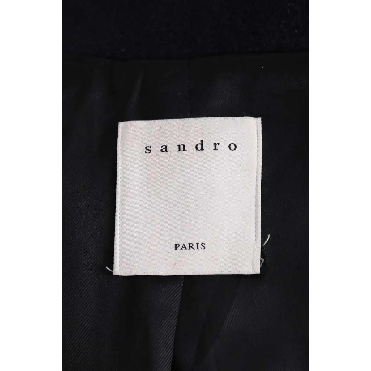 Manteau - Très Bon État marine, SANDRO