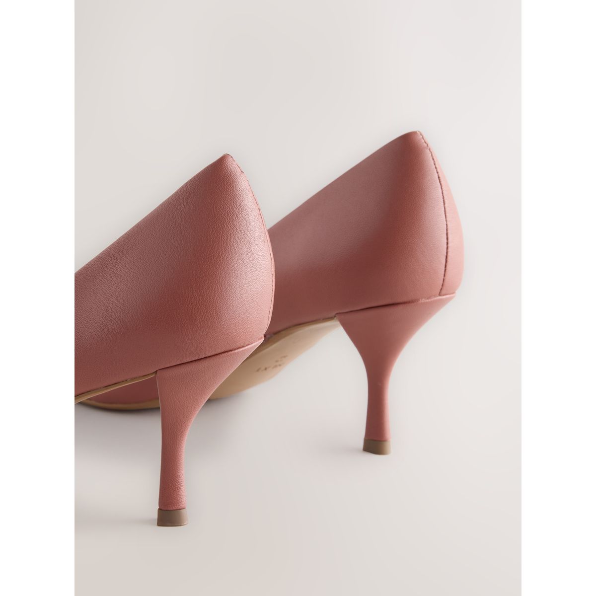 Escarpins pointus en cuir forever comfort® rose, NEXT