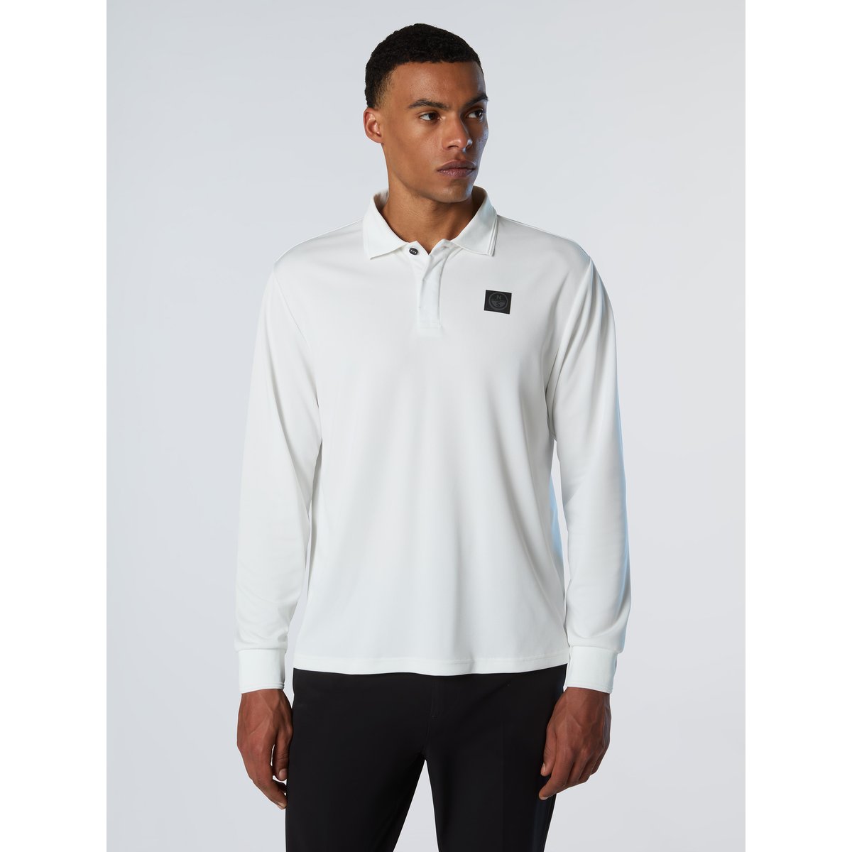 Polo COOLMAX® blanc, NORTH SAILS