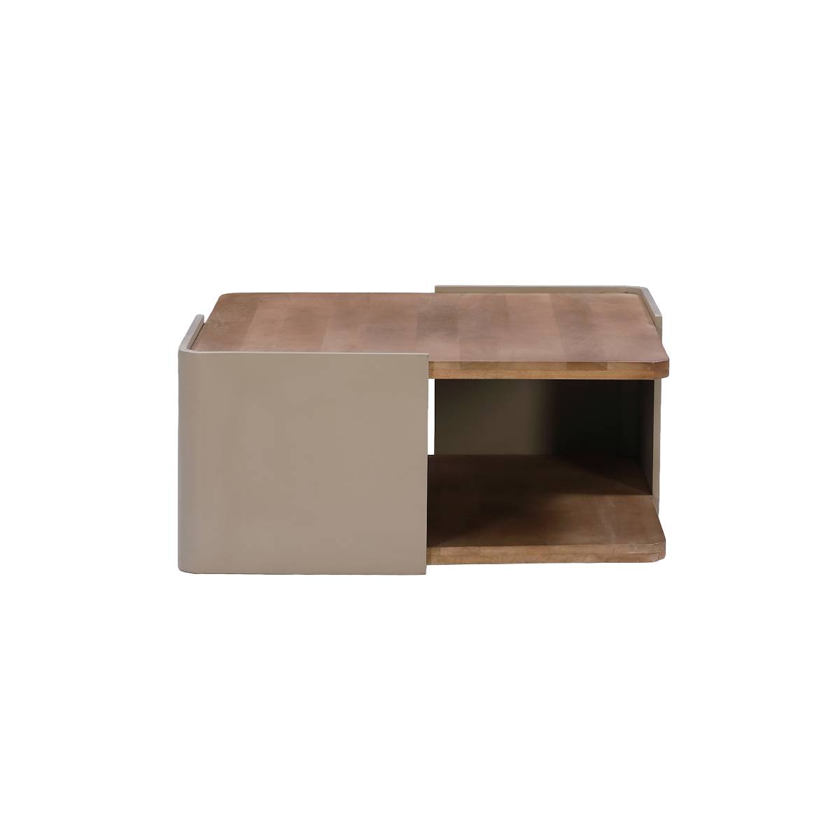 Table basse en bois de manguier KEZIA bois foncé, MADE IN MEUBLES