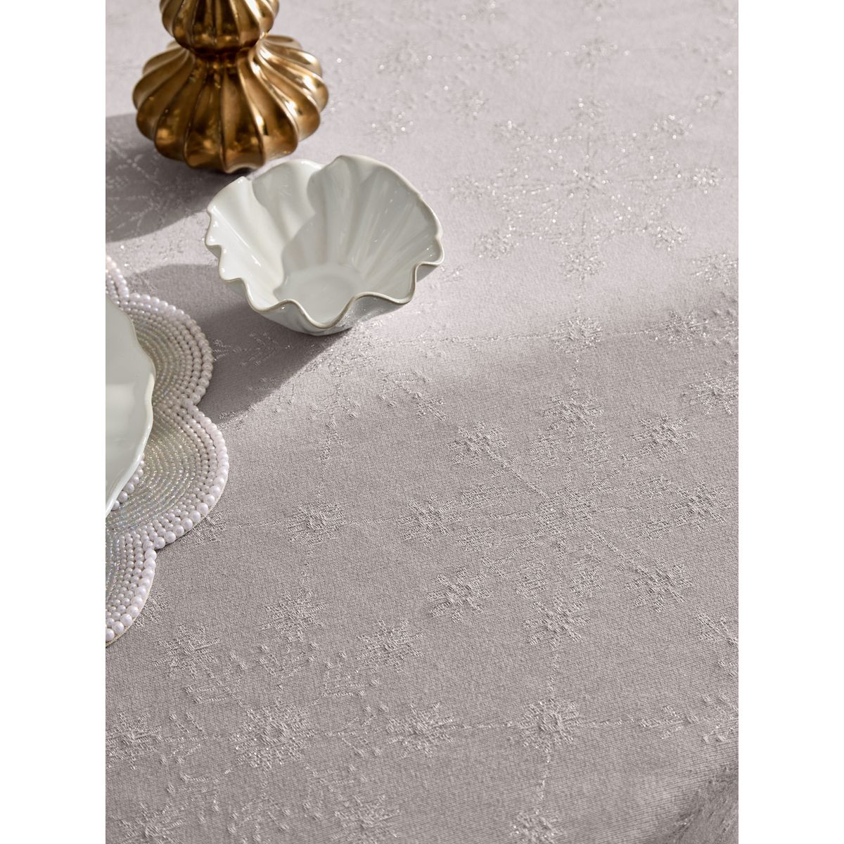 Nappe à flocons de neige argent, NEXT