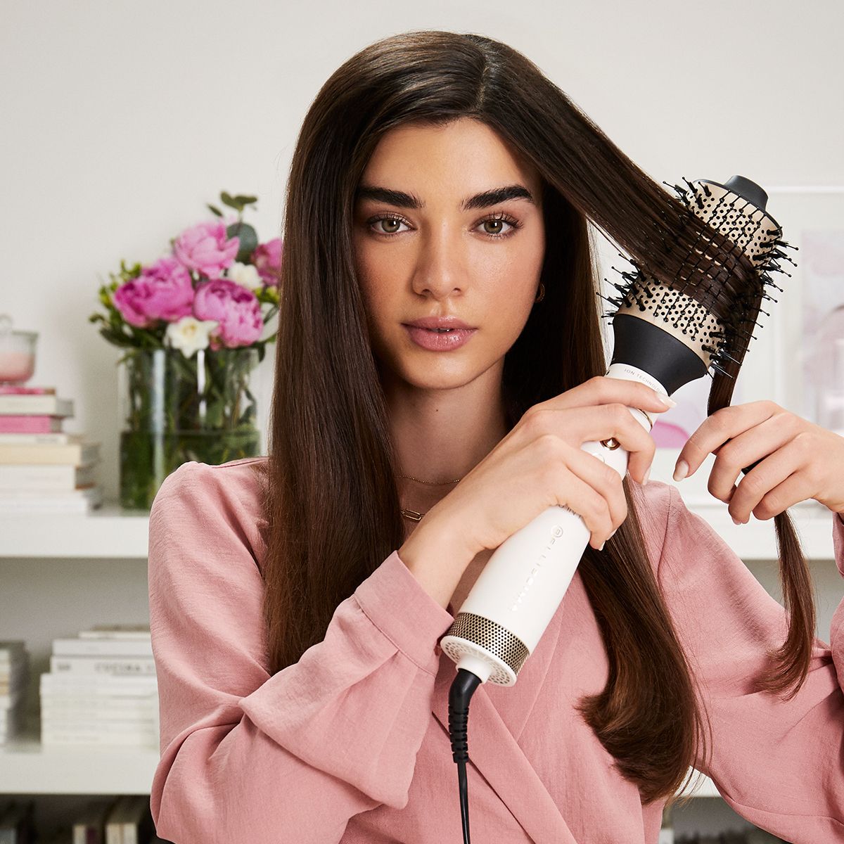 Brosse soufflante air wonder couleur unique, BELLISSIMA