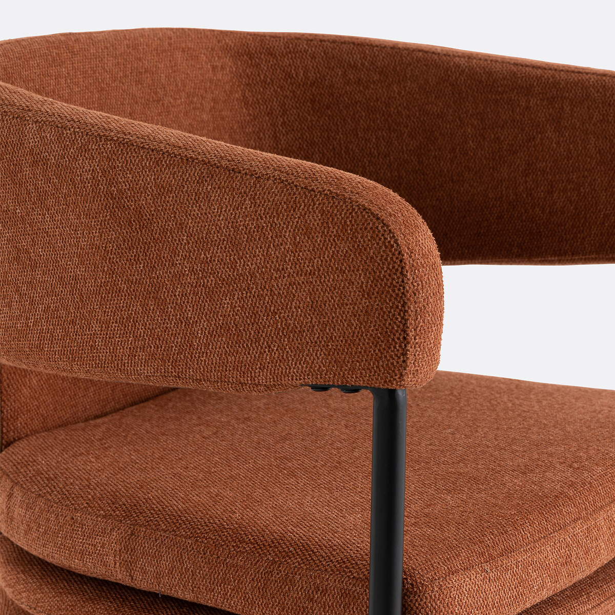 Fauteuil de table Palazzo terracotta, LA REDOUTE INTERIEURS