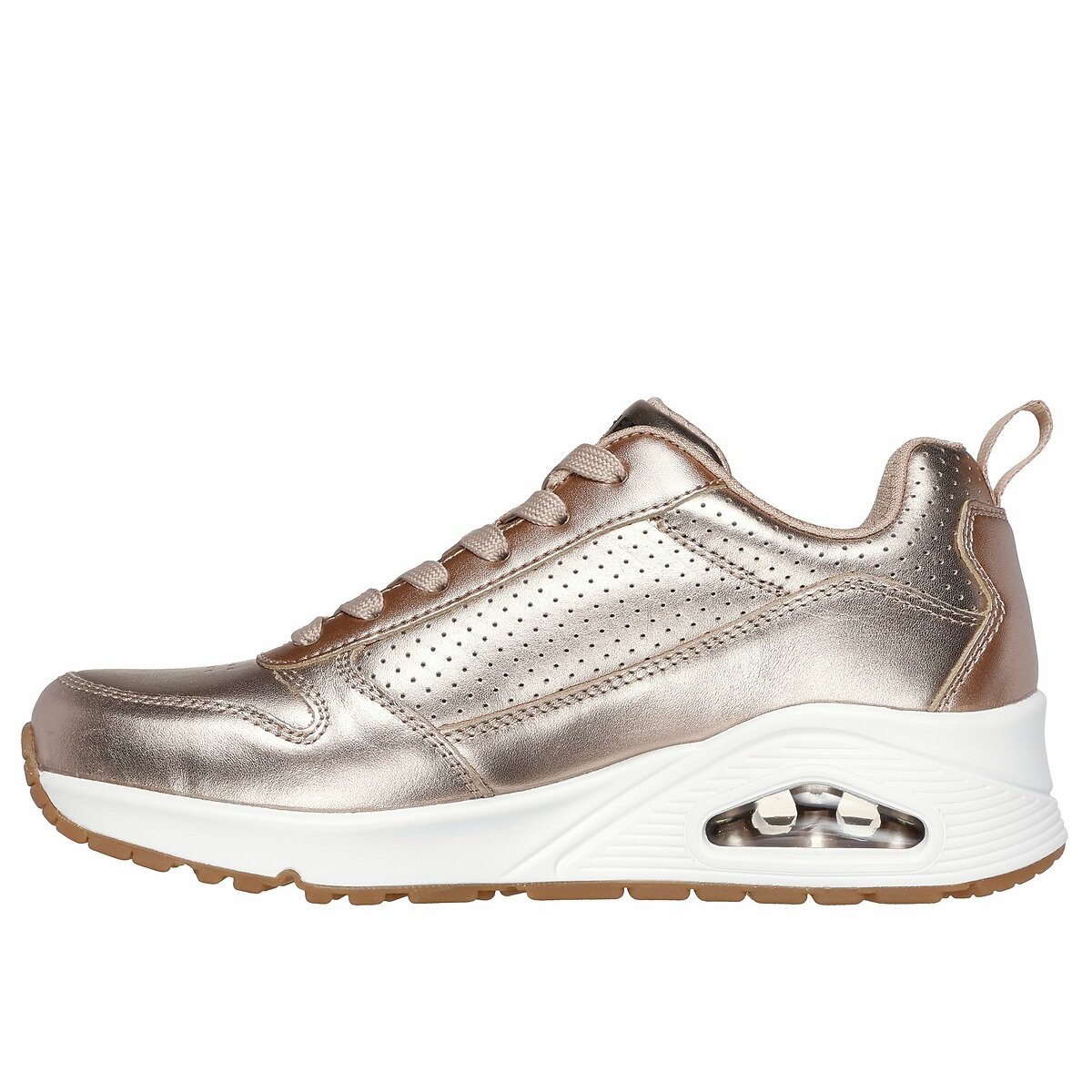 Baskets Uno - Metallixs doré, SKECHERS