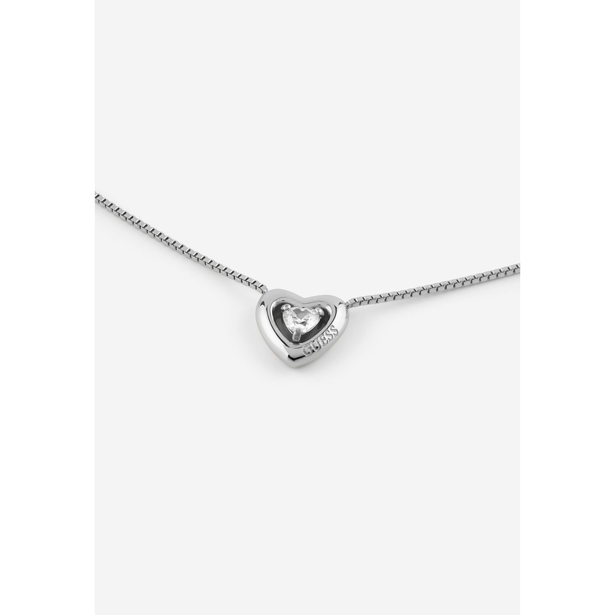 Collier Beloved argent, GUESS