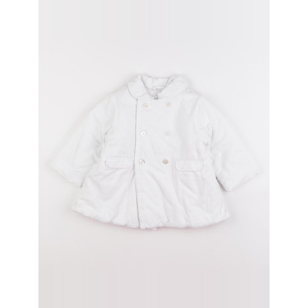 Veste - Très bon état blanc, JACADI
