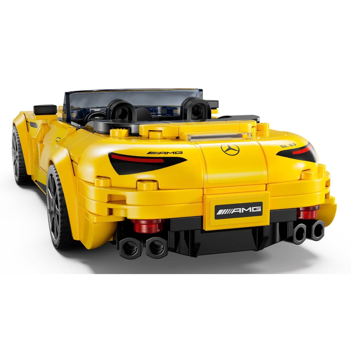 Set LEGO Speed Champions - Mercedes-AMG G 63 et SL 63 - Modèles à Construire 76924 noir, jaune, LEGO