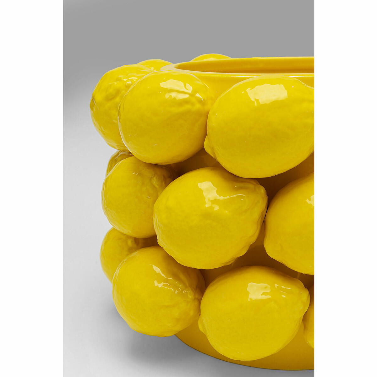 Vase Lemon Juice 19cm gelb, KARE DESIGN