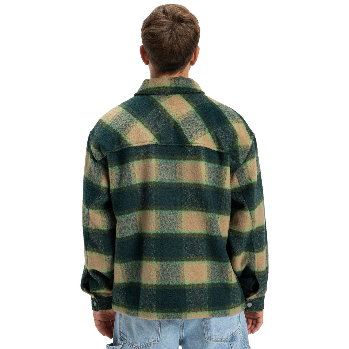 Surchemise HENDERSON. vert ponderosa pine, DC SHOES