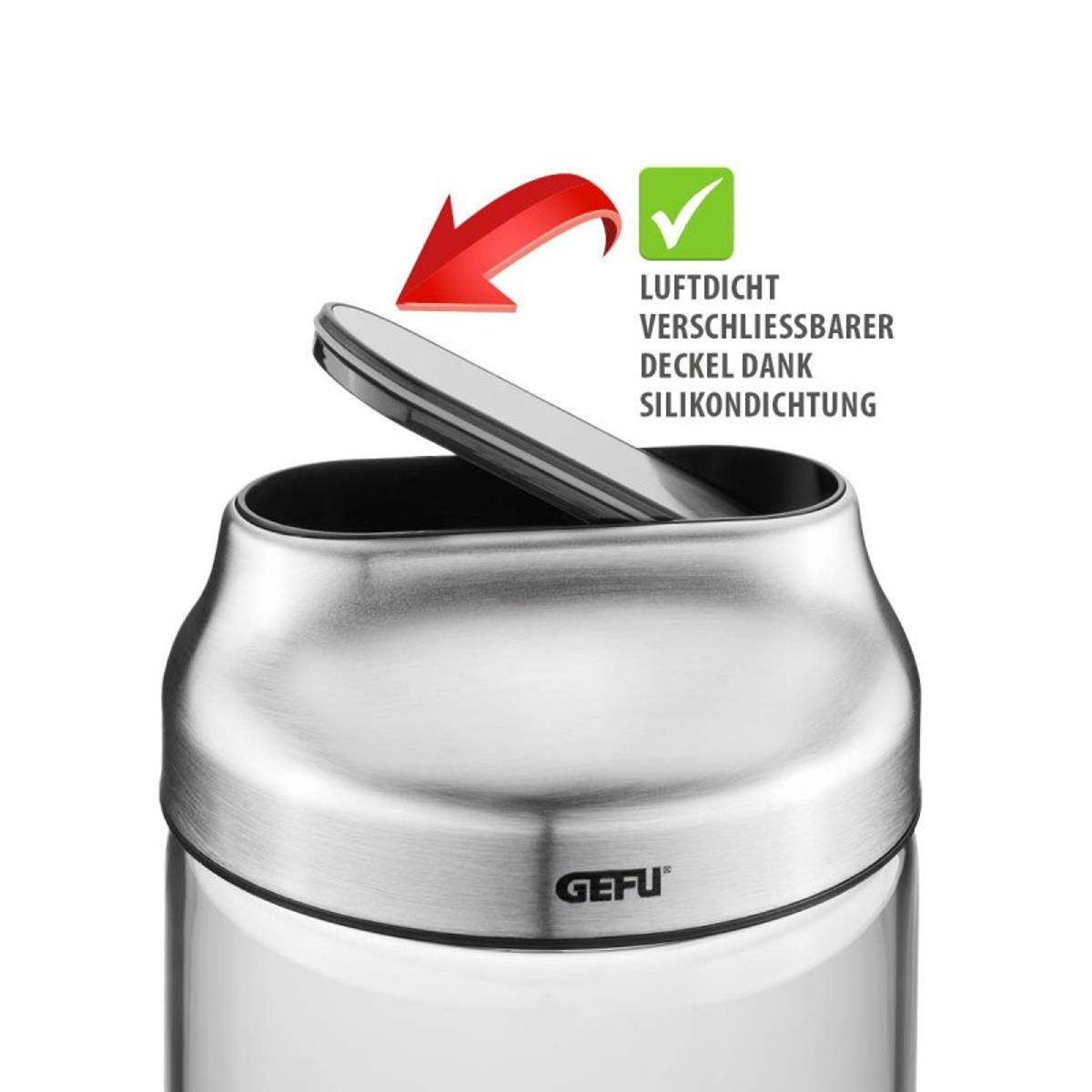 Boîte de conserve KIPPO, 700 ml argent / métallique, GEFU