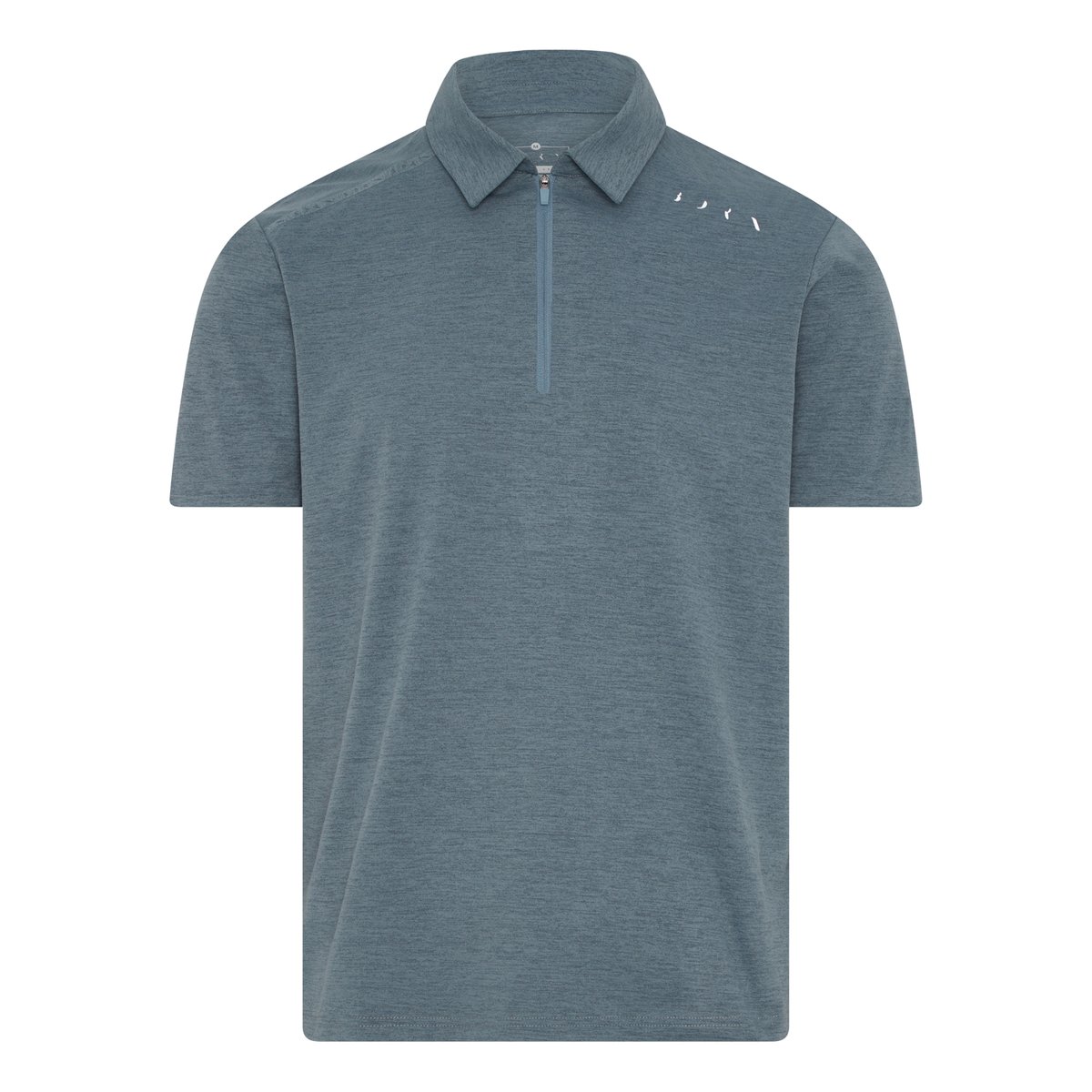 T-Shirt Polo de sport Performance manches courtes KARIBA bleu, BORN