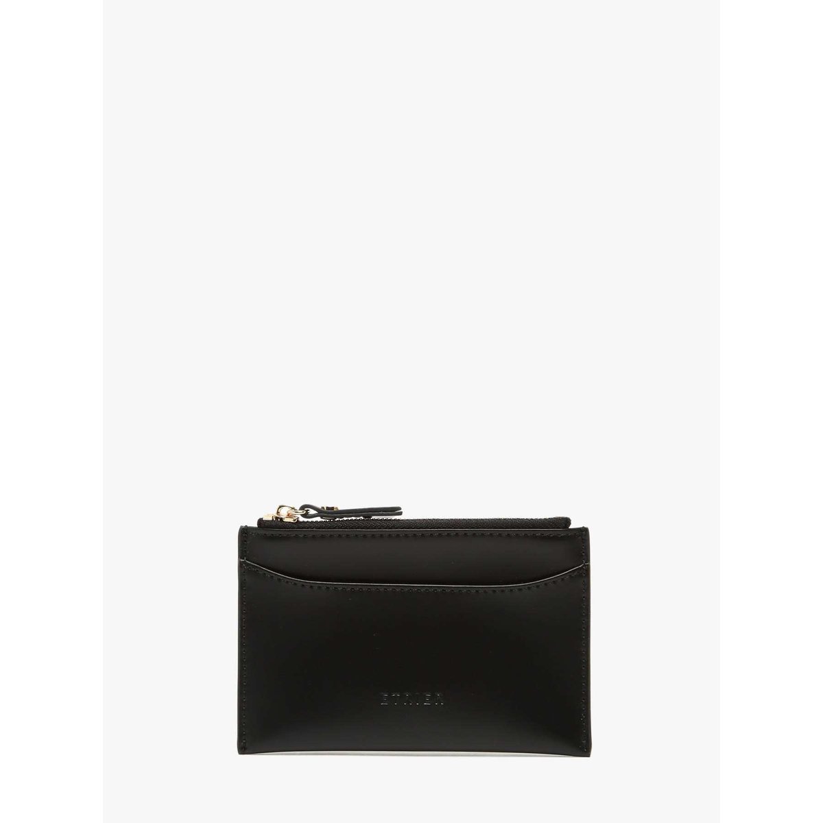 Porte-cartes Altair cuir noir, ETRIER