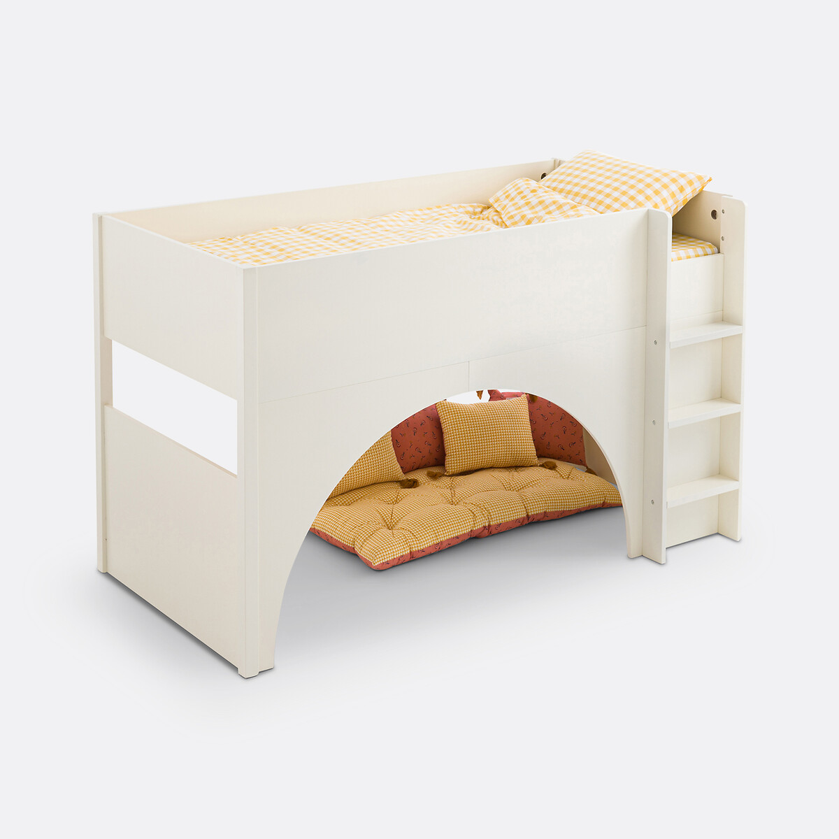Lit mi-hauteur enfant, Arch blanc cassé, LA REDOUTE INTERIEURS