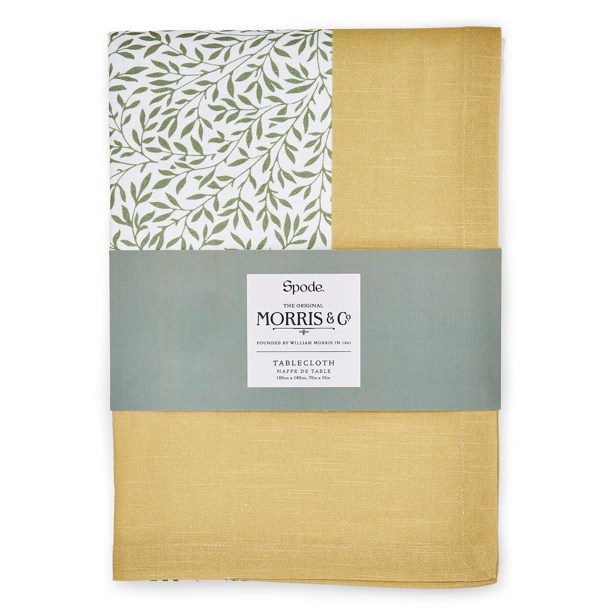 Morris & Co. Standen Tablecloth - 140x180cm multi-coloured, MORRIS & CO.