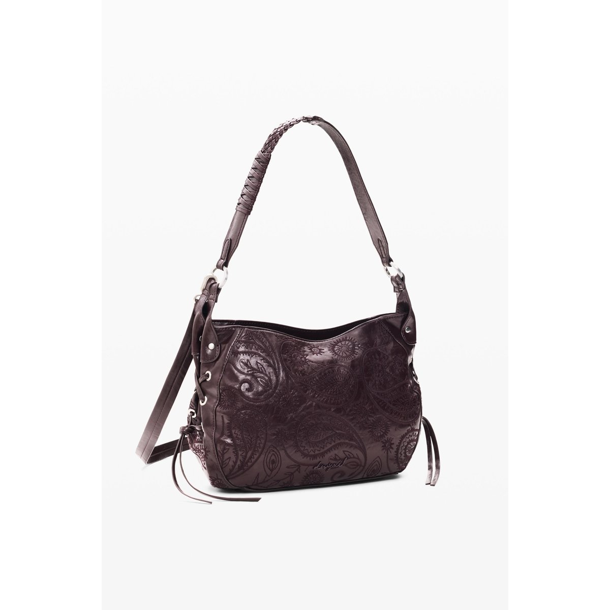 Sac épaule moyen rouge, DESIGUAL
