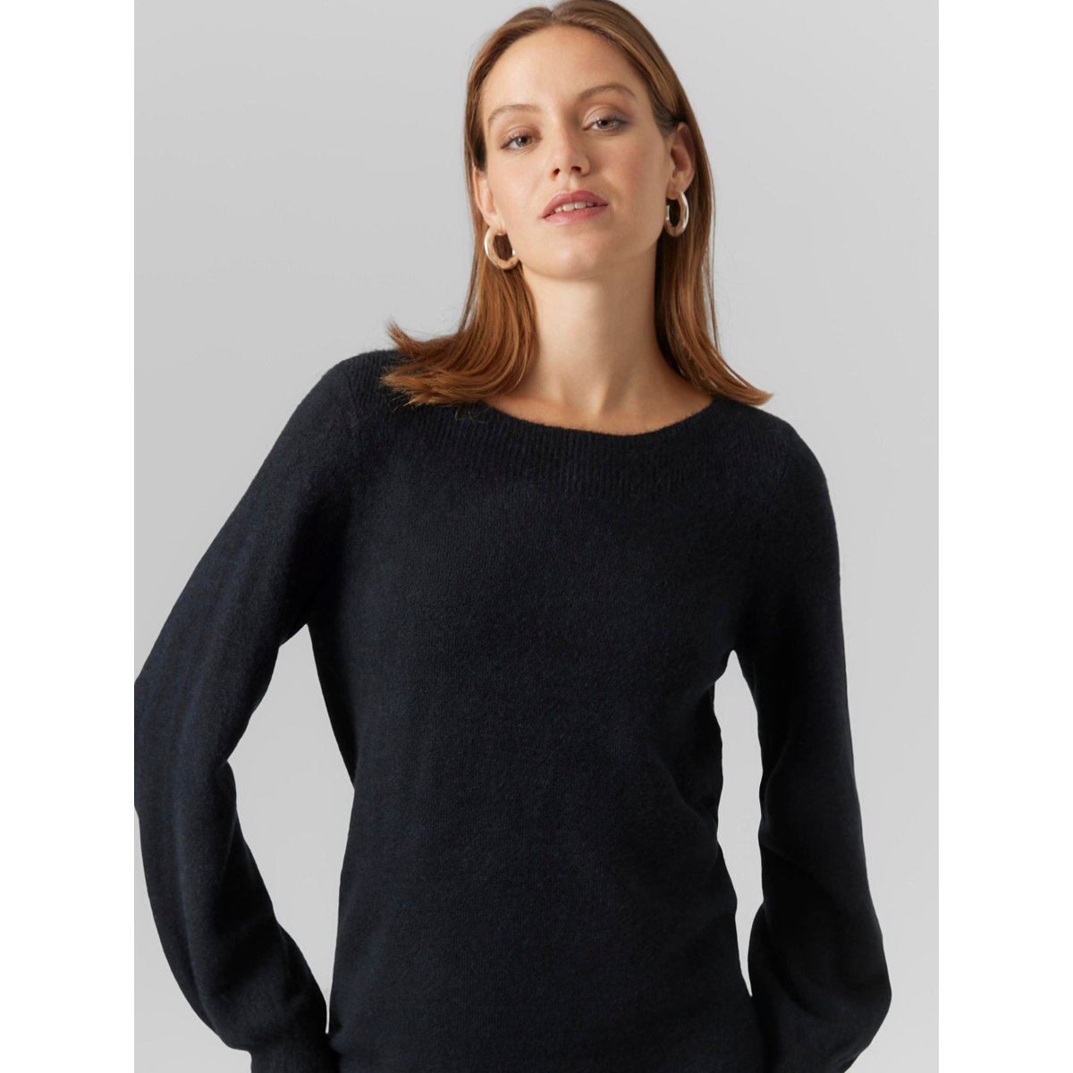 Robe En Maille black 1, VERO MODA