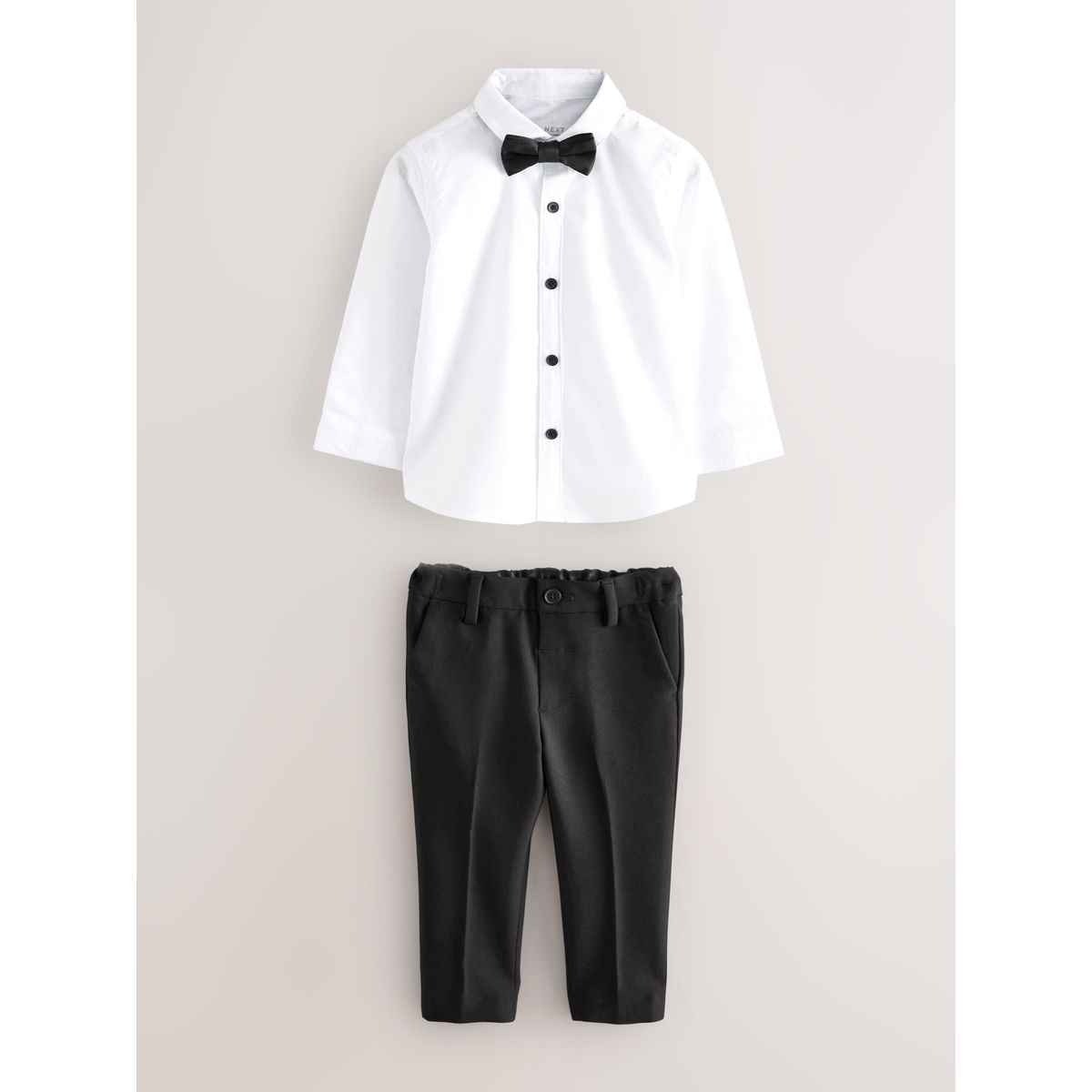 Blazer, chemise, pantalon et nœud papillon noir, NEXT