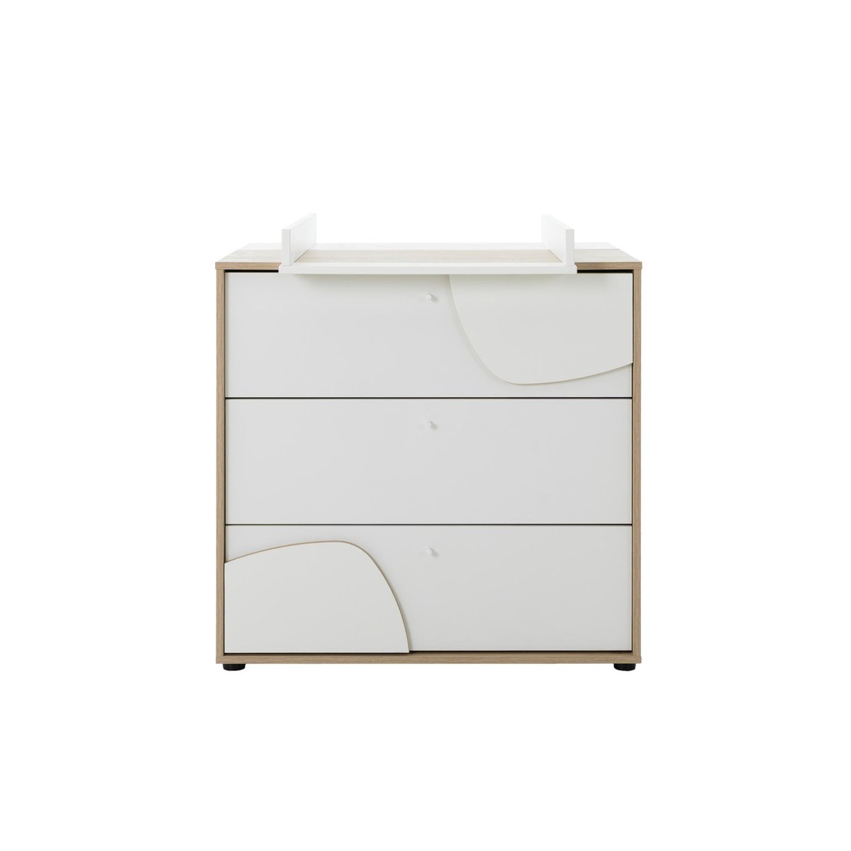 Commode 3 tiroirs BASILE beige, GALIPETTE