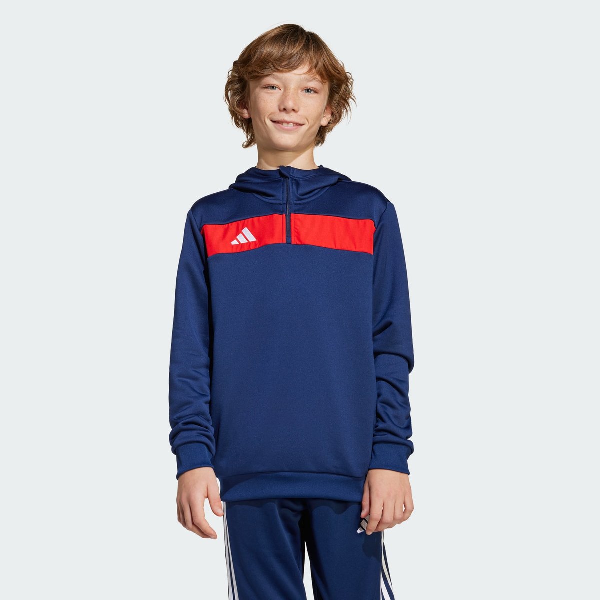 Sweat-Shirt À Capuche Tiro 25 Essentials Sweat Enfants Sweat-Shirt À Capuche Tiro 25 Essentials Sweat Enfants team navy / red, adidas Performance