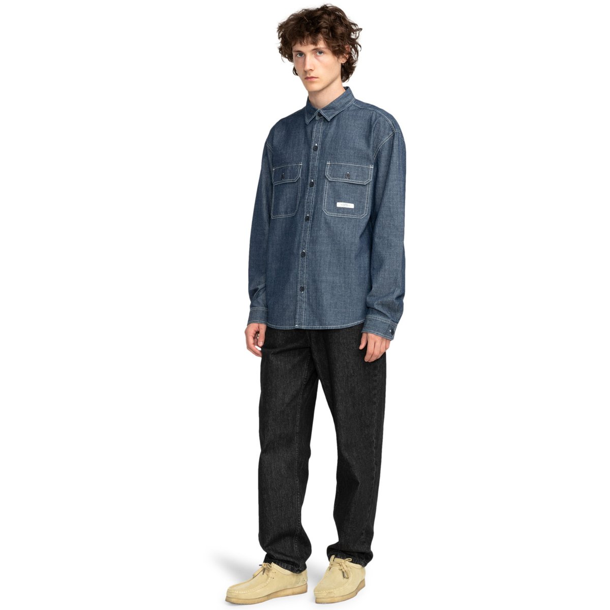Chemise à manches longues C PEACE bleu blue nights, ELEMENT