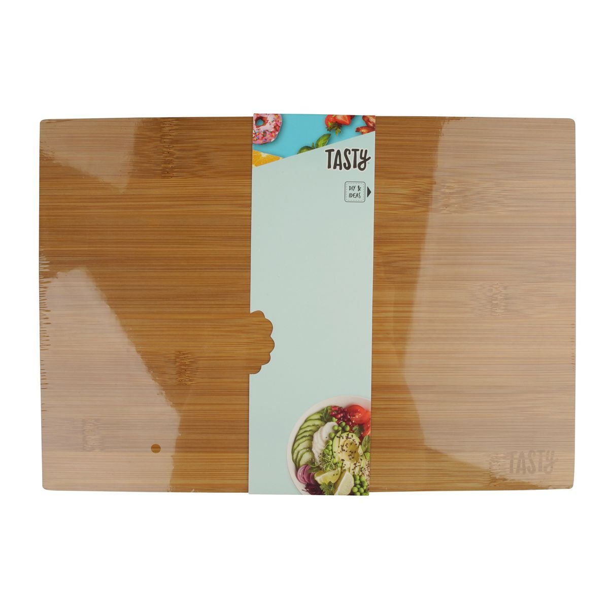 Grande planche à découper CORE bois brun, TASTY