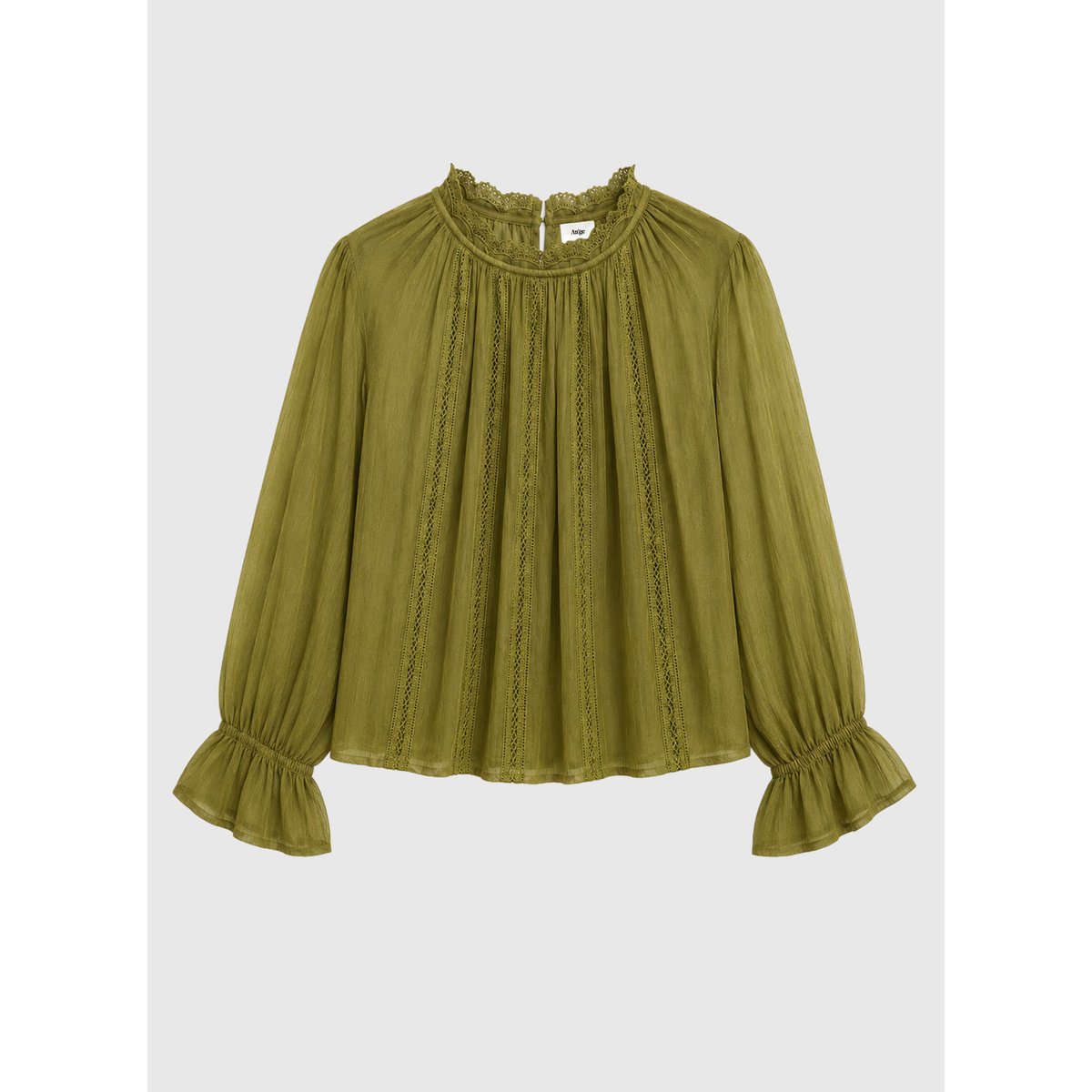 Blouse SALOUNA matcha, AN'GE