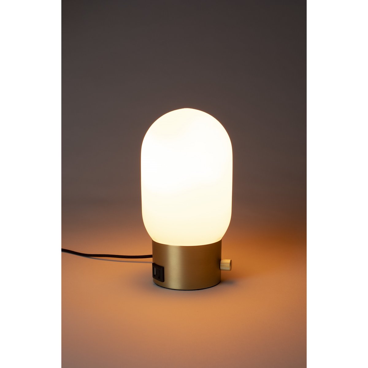 Lampe design en verre, URBAN or, ZUIVER