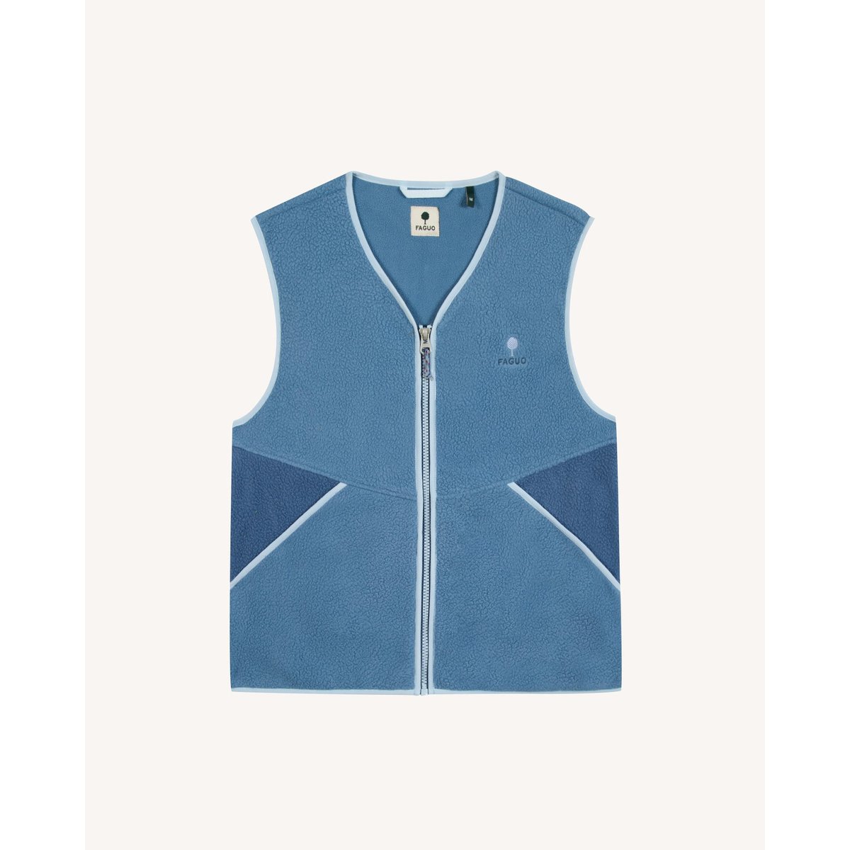 Veste polaire TEILLAY bleu moyen, FAGUO