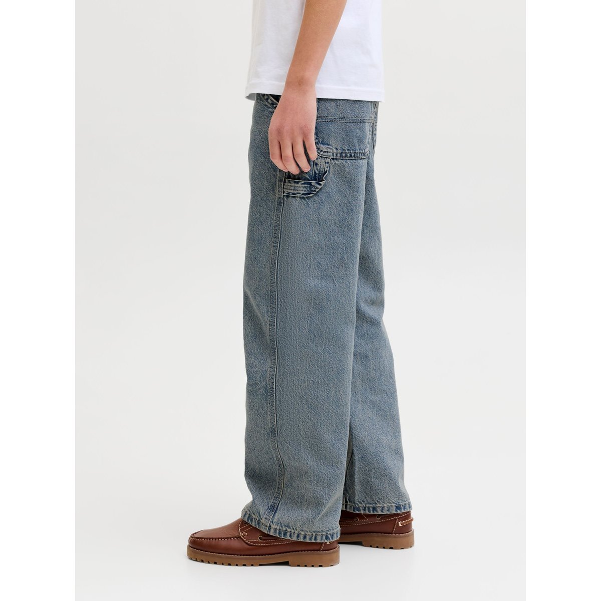 Jean Baggy Fit blue denim 1, JACK & JONES JUNIOR