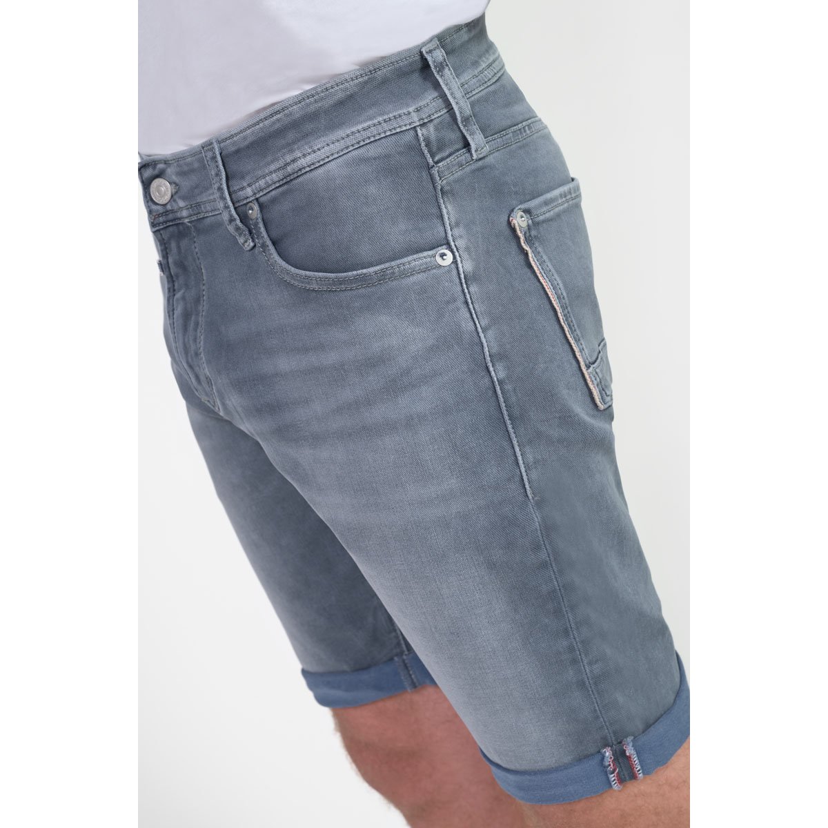 Bermuda short en jeans JOGG grey / blue, LE TEMPS DES CERISES