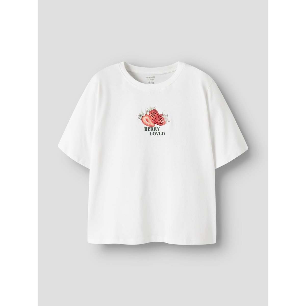 T-Shirt bright white, NAME IT