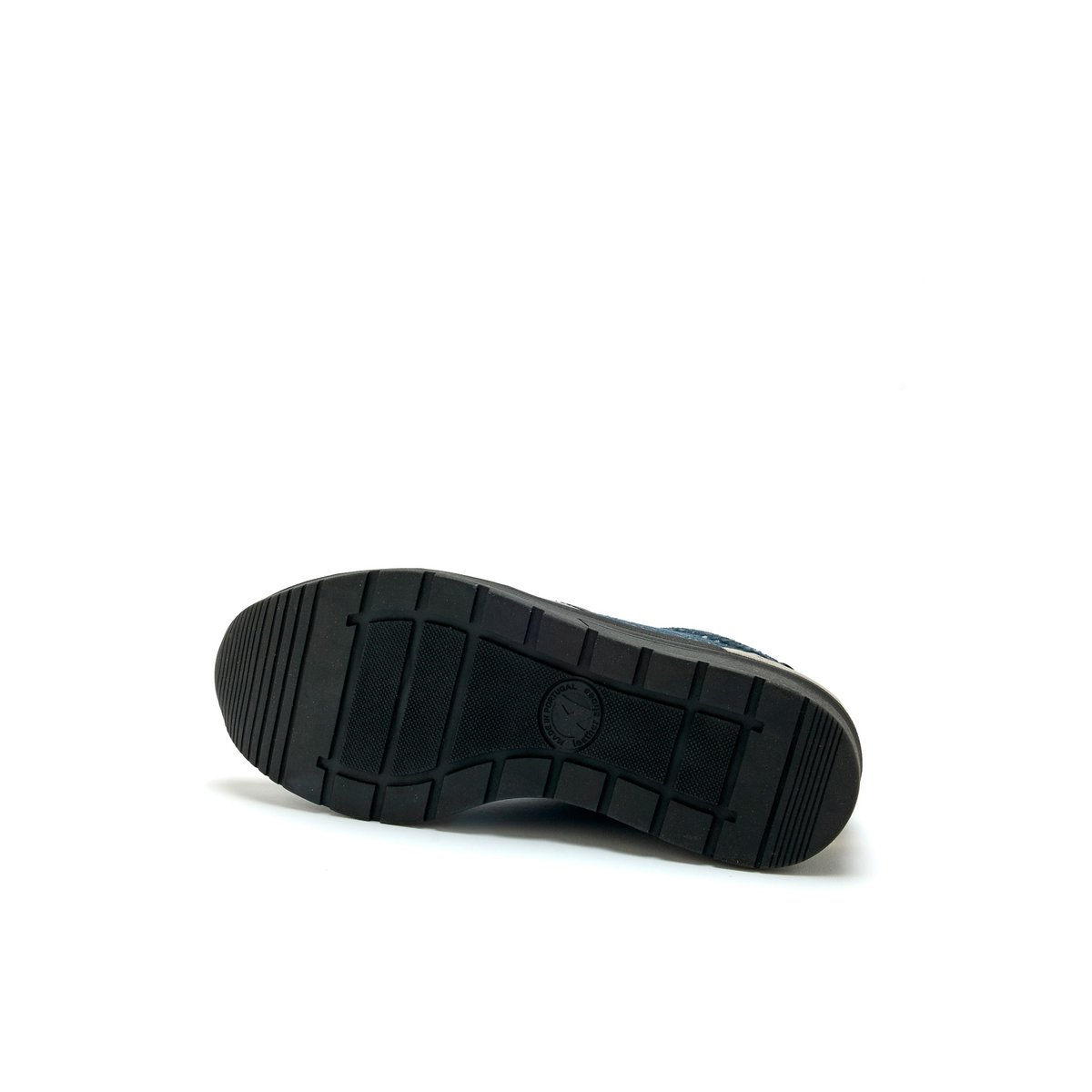 Derbies zippés avec lacets bleu, PEDICONFORT