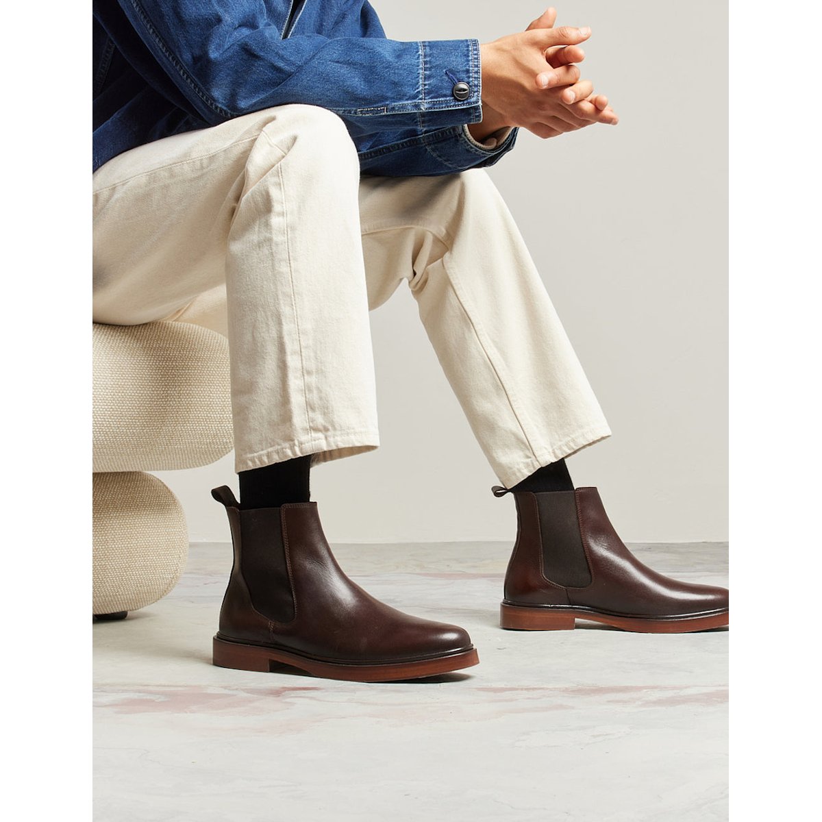 Bottines NICOLAS marron, ODAJE