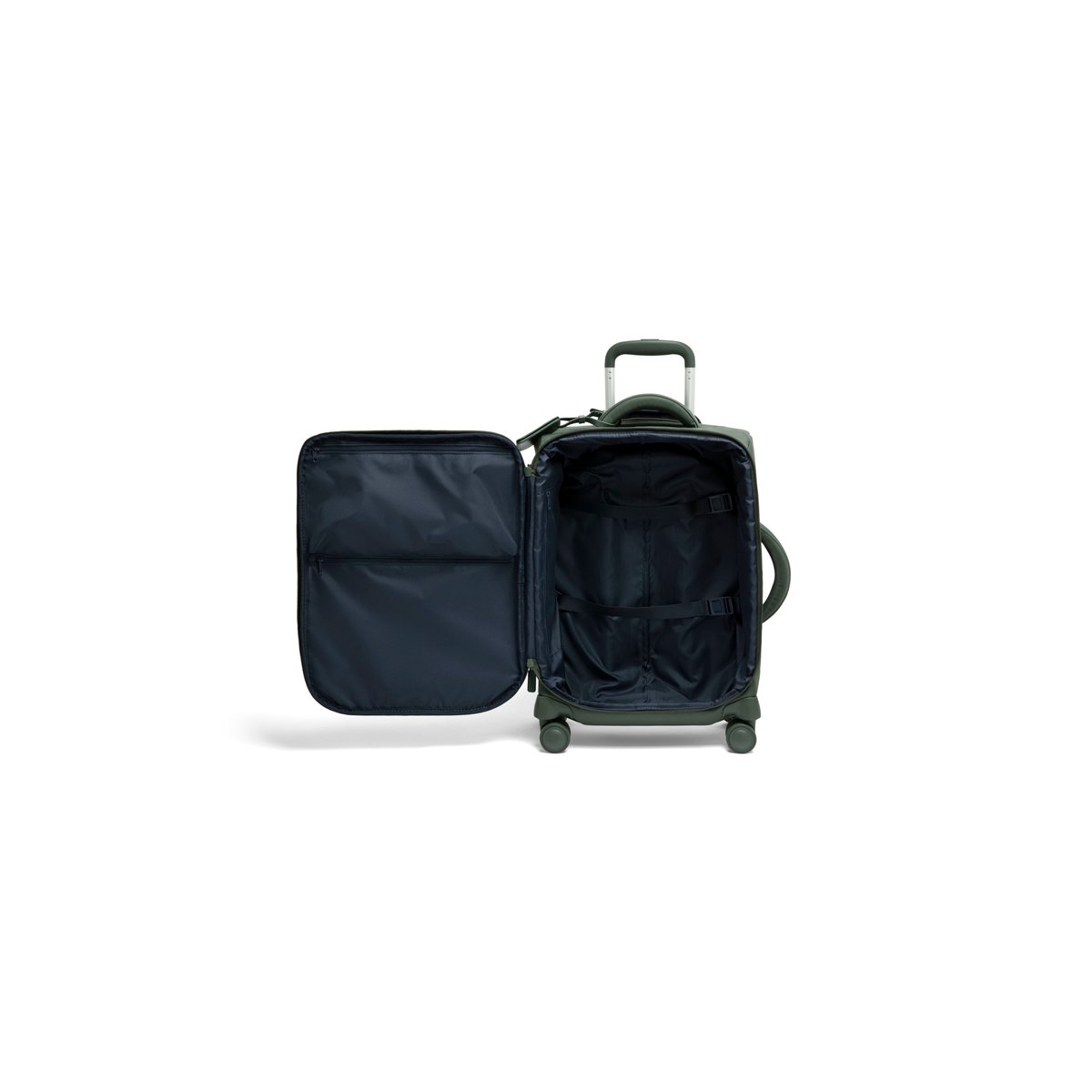Plume valise 4 roues taille S khaki, LIPAULT