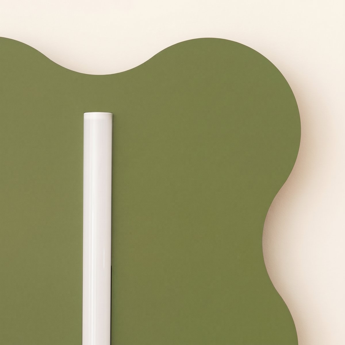 Applique murale Acier Vert Olive S14d 1 Klover vert olive, EDEN