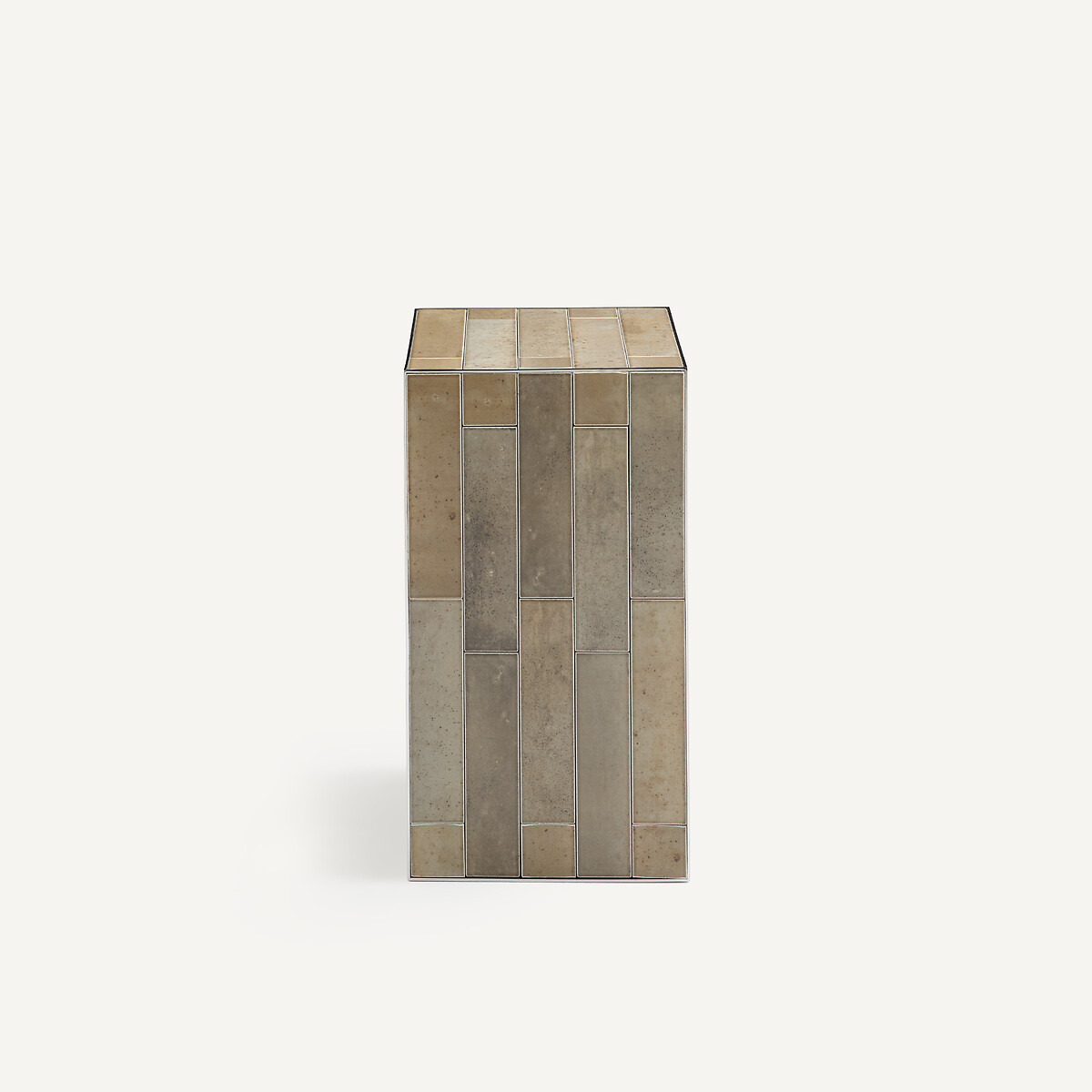 Mesa de apoio em cerâmica, CERAMI verde-salva, AM.PM