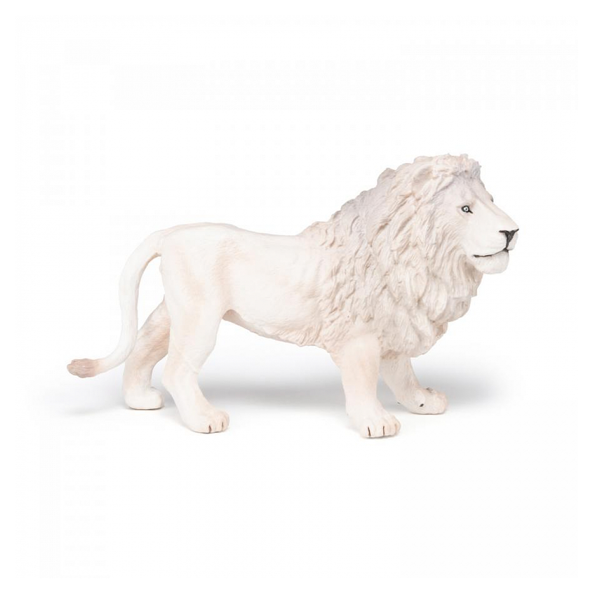 Figurine Grand Lion Blanc blanc, PAPO