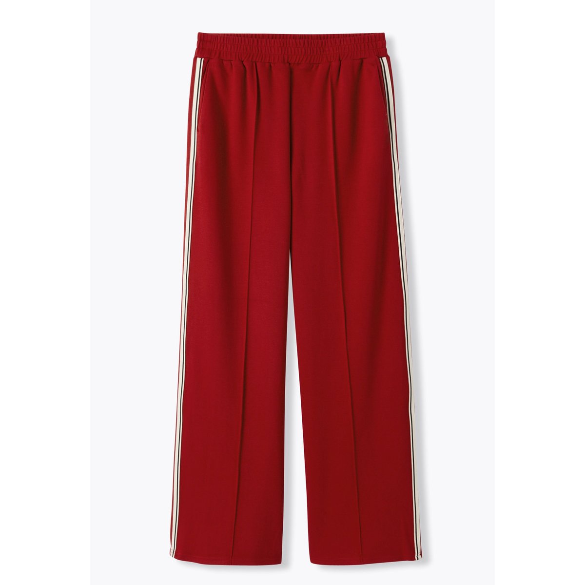 Pantalon de jogging à bandes rouge, PROMOD