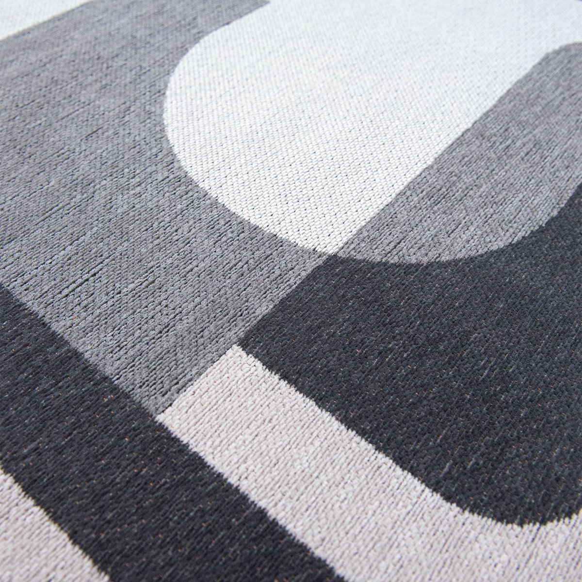 Tapis intérieur/extérieur tissé plat PRUSSY gris, NOVATREND