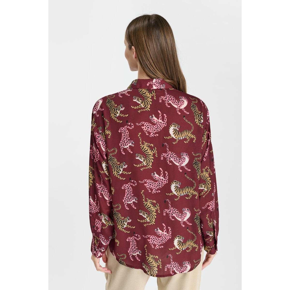 Chemise RORY burgundy, LE TEMPS DES CERISES