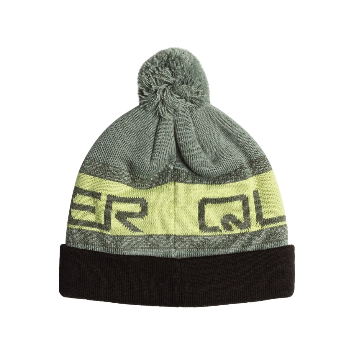 Bonnet à revers SUMMIT vert sea spray, QUIKSILVER