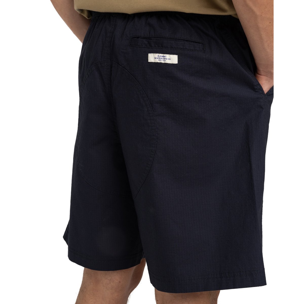 Short de marche cargo CHILLIN TRAVEL 19" bleu blue nights, ELEMENT