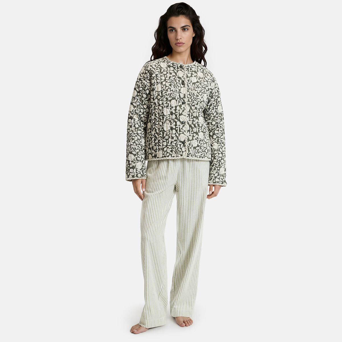Veste d'intérieur réversible, matelassée imprimé, LA REDOUTE COLLECTIONS
