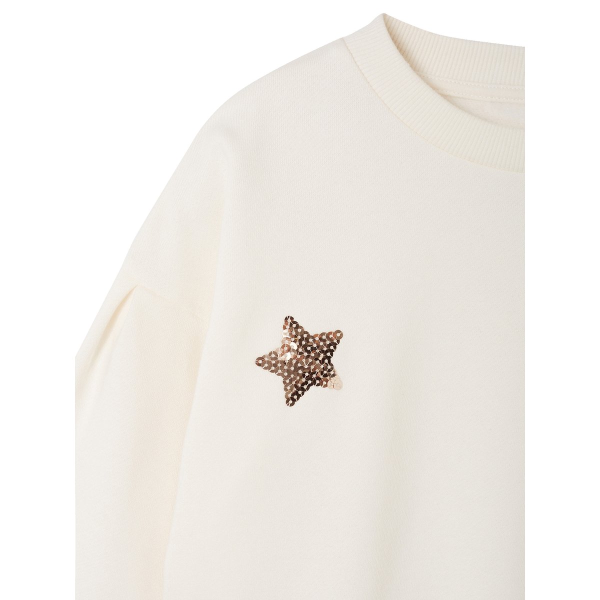 Sweat de Noël écru, VERTBAUDET