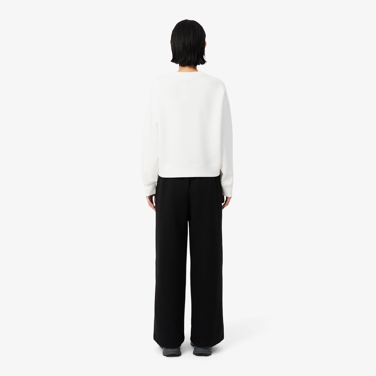 Pantalon de survêtement jersey wide fit noir-031, LACOSTE