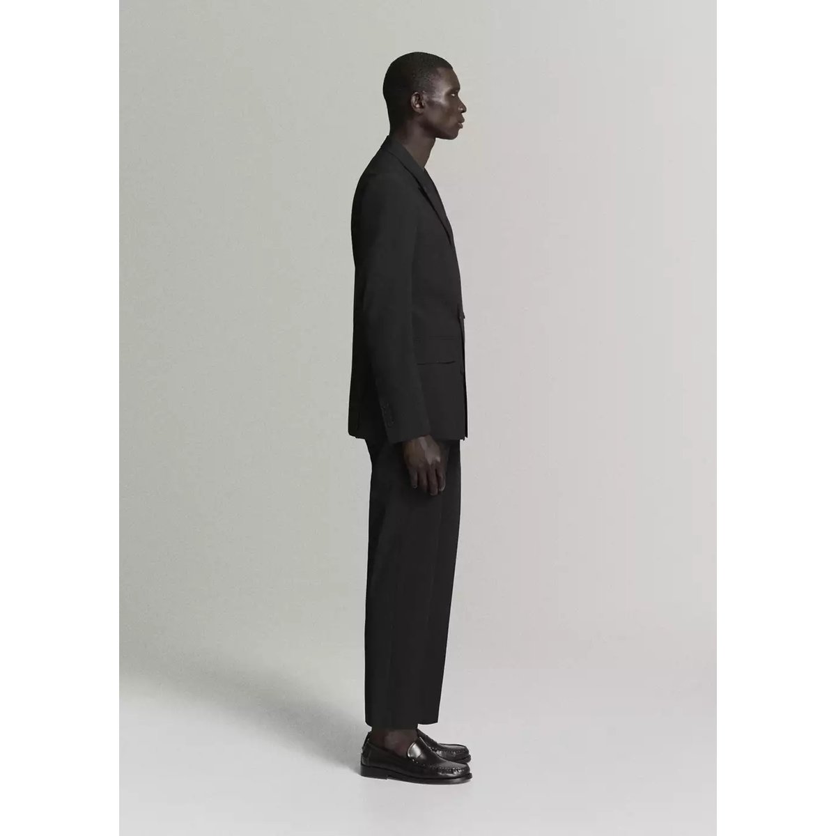 Pantalon costume Boston regular fit noir, MANGO MAN