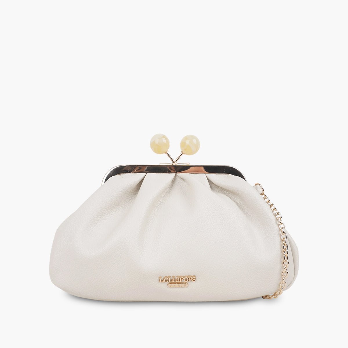 Petit sac frame Solie ivoire, LOLLIPOPS