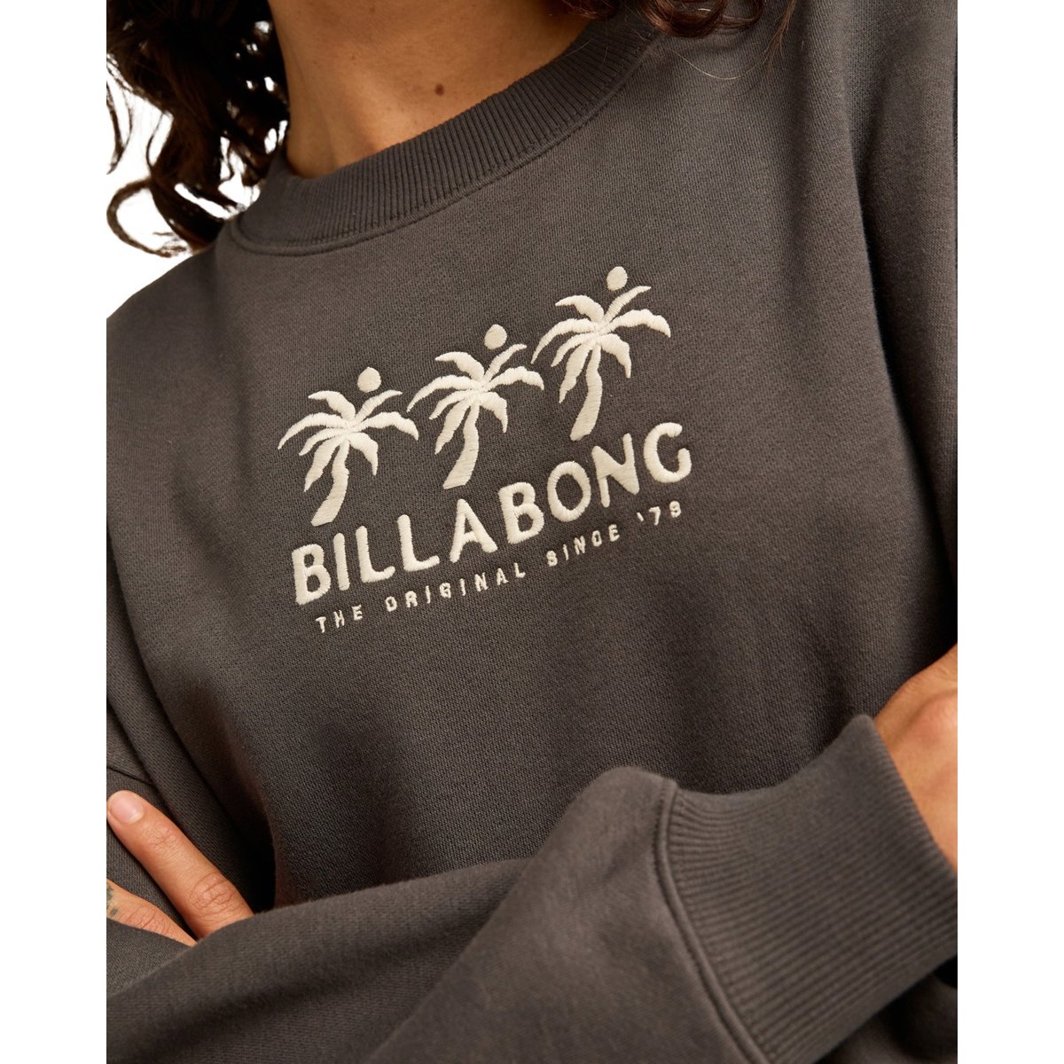 Sweat à capuche LIGHT IN SUN noir off black, BILLABONG