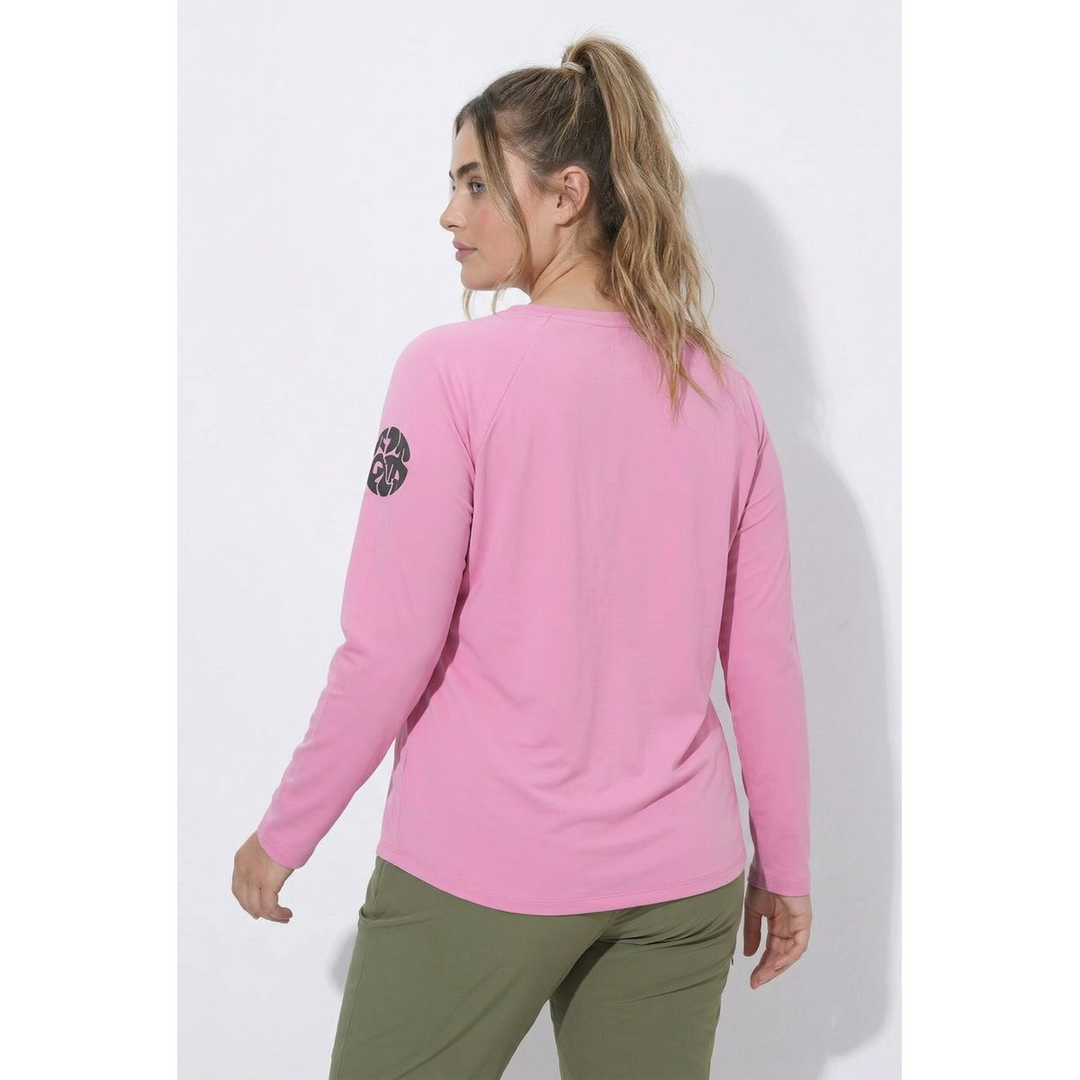 T-shirt technique protection SPF 50+ rose clair, ULLA POPKEN