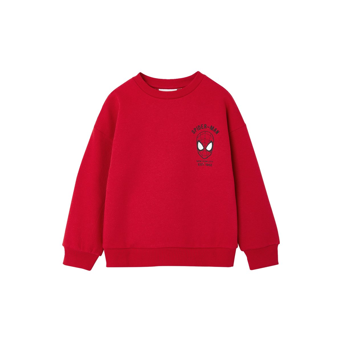 Sweat Spiderman rouge, VERTBAUDET